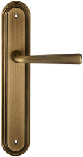 Дверная ручка Extreza "SANDRO" (Сандро) 332 на планке PL05 матовая бронза F03