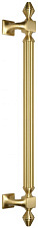 Ручка дверная скоба Extreza "IMPERO" 470 мм, матовая латунь ГЛЯНЕЦ F07