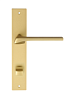 Дверная ручка на планке Extreza ERICA-PL13-WC-96-F02 (ERICA 119) матовая латунь