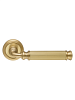 Дверная ручка Extreza BENITO-R01-F07 (BENITO 307) матовая латунь глянец F07