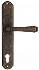 Дверная ручка на планке Callisto PL02 CYL Venezia