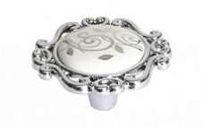 Мебельная ручка-кнопка P41.Y00.M2.MCLG