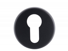 Накладка под цилиндр Extreza CYL-R12-F22 (круглое основание 7 мм) черный матовый