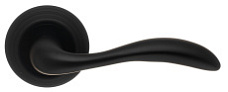 Дверная ручка Extreza "FLEXA" 335 круглая розетка R05 черный матовый F22