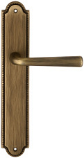 Дверная ручка Extreza "SANDRO" (Сандро) 332 на планке PL03 матовая бронза F03