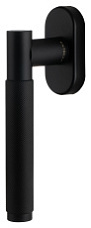 Ручка оконная Extreza Classic "TUBA" 126 HW черный матовый F22