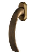 Оконная ручка Extreza CASCATA-HW-CLASSIC-F03 (CASCATA 140) матовая бронза