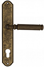 Дверная ручка на планке Mosca PL02 CYL Venezia