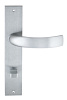 Дверная ручка на планке Extreza CASCATA-PL11-WC-96-F05 (CASCATA 140) матовый хром