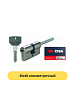 Цилиндровый механизм Cisa AsixP8 PRO 0Q317.81.0.12.SD (65 мм) 35x30T, никель, 5+1 ключей, асимметричный, под вертушку (длинный шток 65 мм)