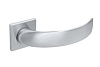 Дверная ручка Extreza CASCATA-R15-F05 (CASCATA 140 квадратное основание 5 мм) матовый хром