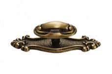 Мебельная ручка-кнопка с накладкой 10.711.B20