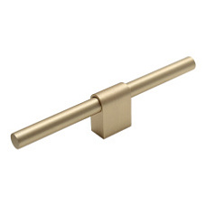 Мебельная ручка-кнопка L170мм SY8948 0170 BB-BB