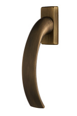 Оконная ручка Extreza CASCATA-HW-F03 (CASCATA 140) матовая бронза