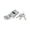 Цилиндровый механизм Extreza AS-60C-KNOB-1 30x30 мм, ключ-вертушка, полированный хром F04