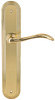 Дверная ручка на планке Extreza AGATA-PL05-F01 (AGATA 310) полированная латунь