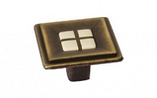 Мебельная ручка-кнопка 10.813.C28-105