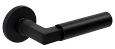 Дверная ручка Extreza STEM-R16-F22 (STEM 135) черный матовый