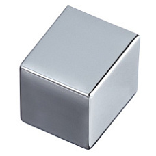 Вертушка квадратная под цилиндр Extreza KNOB-2 полированный хром F04