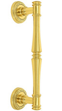 Ручка дверная скоба Extreza "PIERO" R02 полированная латунь F01