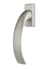 Оконная ручка Extreza CASCATA-HW-F20 (CASCATA 140) матовый никель