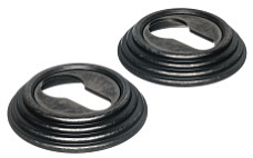 Накладка дверная под цилиндр Extreza CYL-R05 античное серебро F45