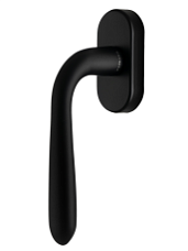 Ручка оконная Extreza "ALDO" 331 HW черный матовый F22