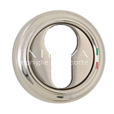 Накладка дверная под цилиндр Extreza CYL-R01 полированный никель F21