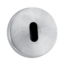 Накладка под ключ Extreza KEY-R12-F05 (круглое основание 10 мм) матовый хром