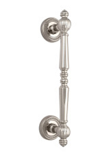 Ручка дверная скоба Extreza "DANIEL" (Даниель) R03 полированный никель F21