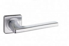 Дверная ручка на розетке TREND CR SAT IND 3731 Pasini