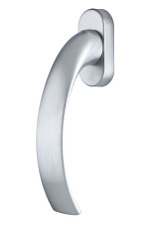 Оконная ручка Extreza CASCATA-HW-CLASSIC-F05 (CASCATA 140) матовый хром