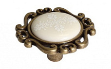 Мебельная ручка-кнопка P41.Y01.G4.MD1G