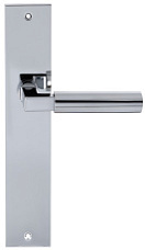 Дверная ручка на планке Extreza STEM-PL11-F04 (STEM 135) полированный хром