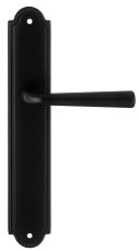 Дверная ручка Extreza "SANDRO" (Сандро) 332 на планке PL03 черный F22