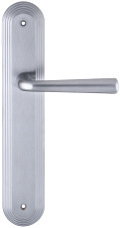 Дверная ручка Extreza "SANDRO" (Сандро) 332 на планке PL05 матовый хром F05
