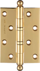 Петля дверная универсальная Extreza 5110 102x76x3 мм полированная латунь F01