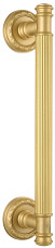 Дверная ручка скоба Extreza BENITO-R02-F02 (BENITO 307) матовая латунь (межос. расстояние 225 мм)