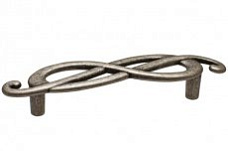 Мебельная ручка-скоба 96мм 15036Z096SB.25 (левая)