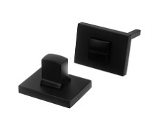 Фиксатор поворотный Extreza WC-R25-F22 черный матовый