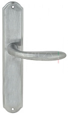 Дверная ручка Extreza "COMO" (Комо) 322 на планке PL01 матовый хром F05