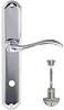 Дверная ручка на планке Extreza AGATA-PL01-WC96-F04 (AGATA 310) полированный хром