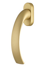 Оконная ручка Extreza CASCATA-HW-CLASSIC-F02 (CASCATA 140) матовая латунь