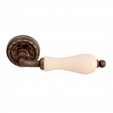 Дверная ручка на розетке mod. 179-D Ceramic Melodia
